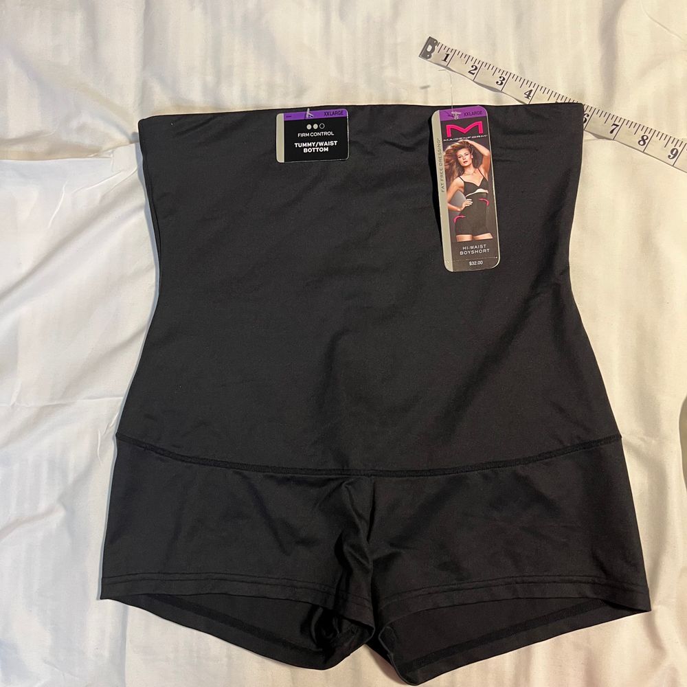 High-Waisted Tummy Control Shapewear Shorts Body Shaper Seamless Compression-2XL